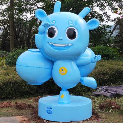 公园商场幼儿园户外玻璃钢卡通动物公仔博鱼网页版