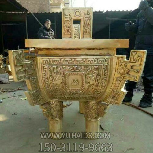 铜雕寺庙祈福铜鼎博鱼网页版