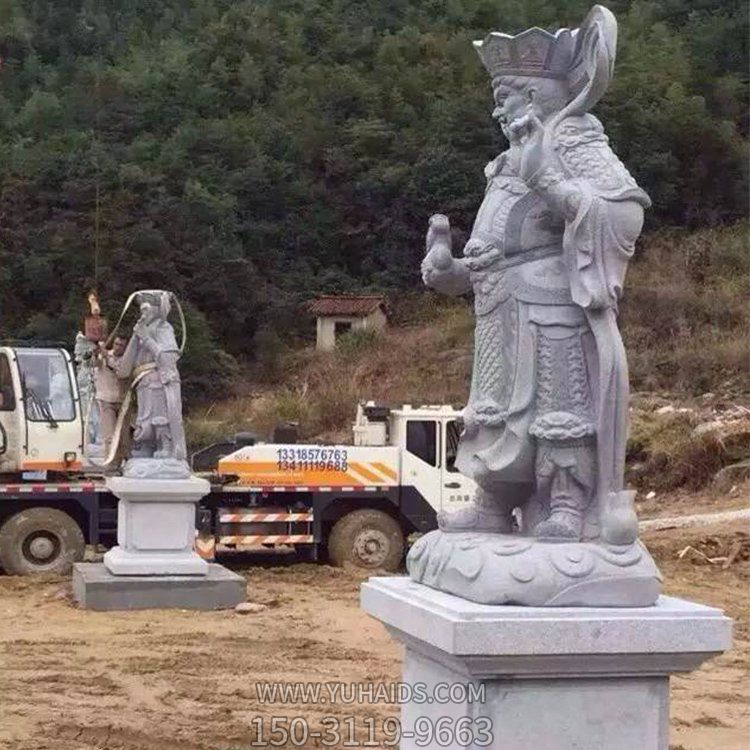 大理石石雕景区寺庙四大金刚博鱼网页版