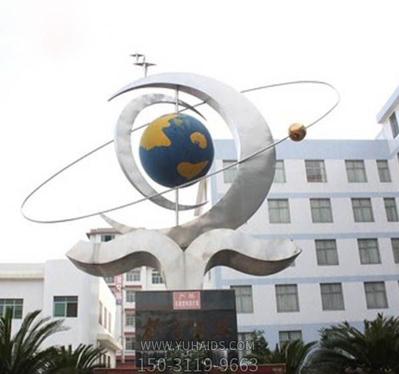 公园广场创意玻璃钢地球仪博鱼网页版