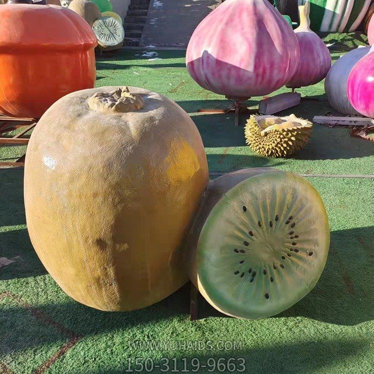 公园大型玻璃钢仿真水果景观博鱼网页版