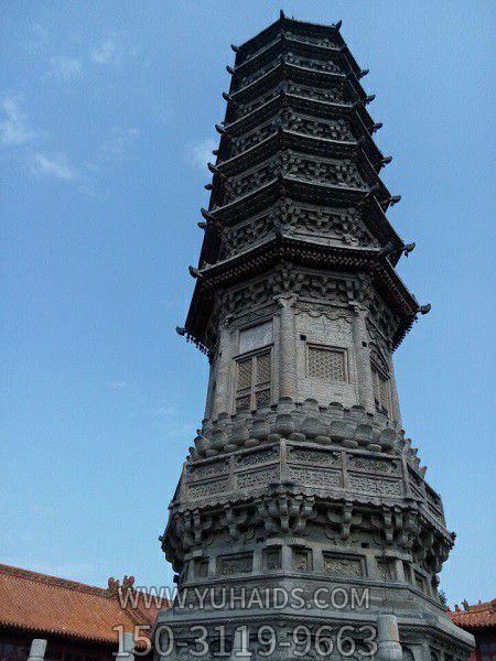 寺庙景观仿古青石大型舍利塔博鱼网页版