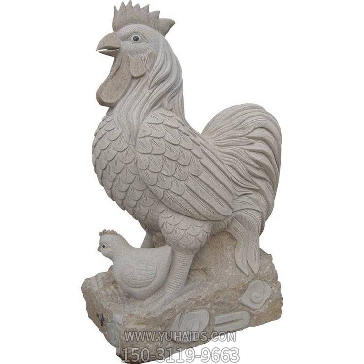 十二生肖大理石石雕鸡 博鱼网页版