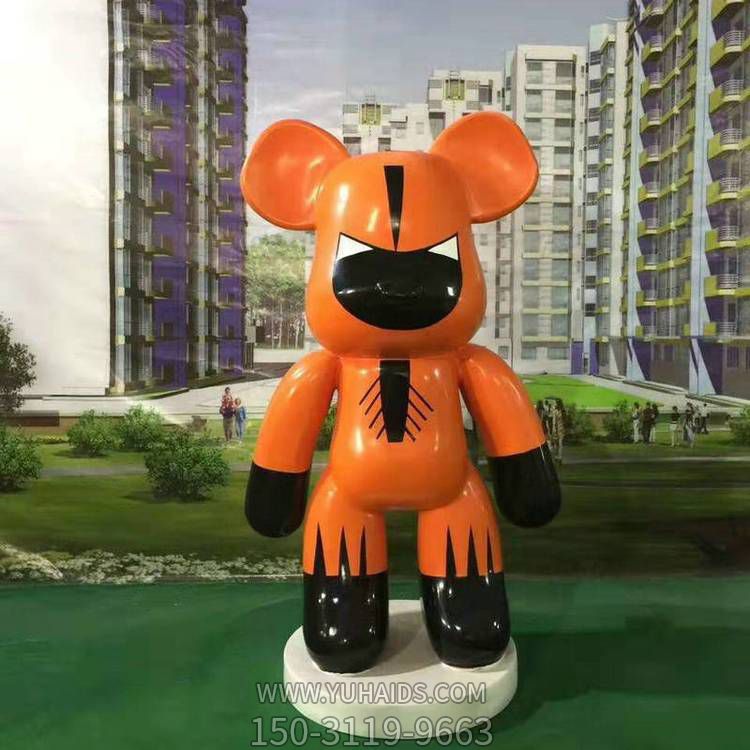 玻璃钢卡通公仔摆件商场美陈摆件装饰品博鱼网页版