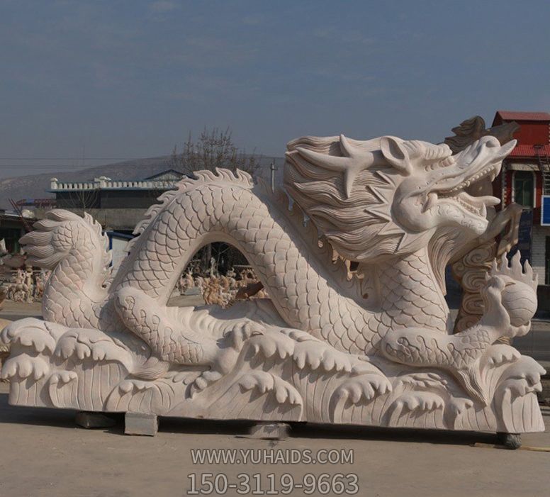 庭院别墅大理石石雕龙博鱼网页版