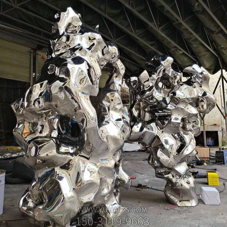 酒店园林不锈钢动物抽象艺术景观博鱼网页版