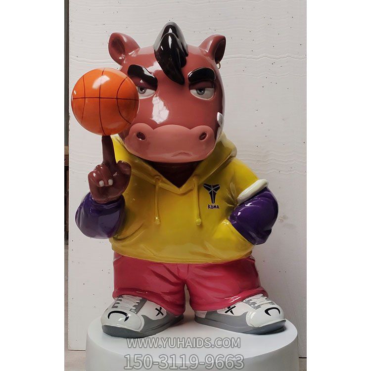 游乐场商厦玻璃钢卡通公仔户外大型博鱼网页版