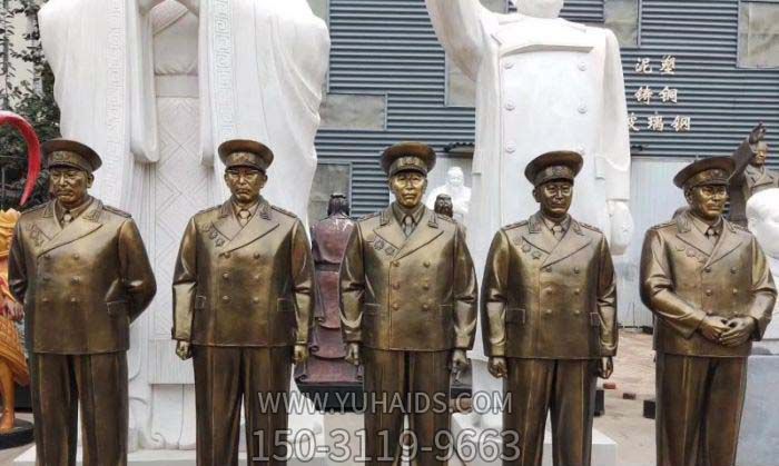 广场不锈钢仿铜十大元帅博鱼网页版