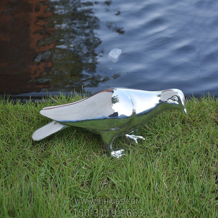 镜面不锈钢户外园林抽象鸽子博鱼网页版