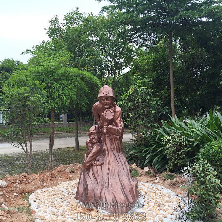 消防主题人物博鱼网页版，呲水枪救火博鱼网页版