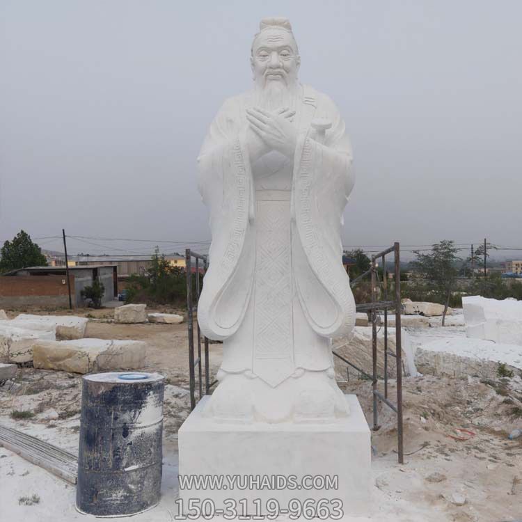 汉白玉园林景区古代教育家孔子博鱼网页版