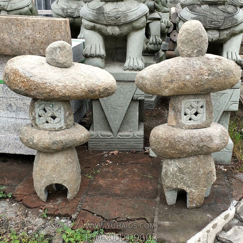 公园园林草坪落地摆放异形现代石灯笼博鱼网页版