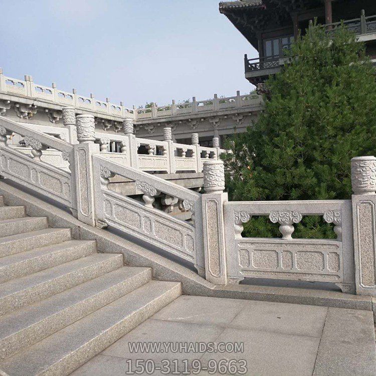 景点寺院古建天然石材大理石雕刻楼梯台阶防护栏杆栏板博鱼网页版