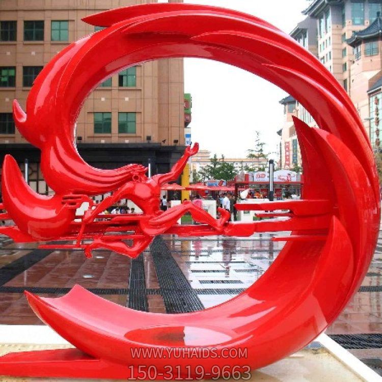 广场户外不锈钢景观圆环博鱼网页版