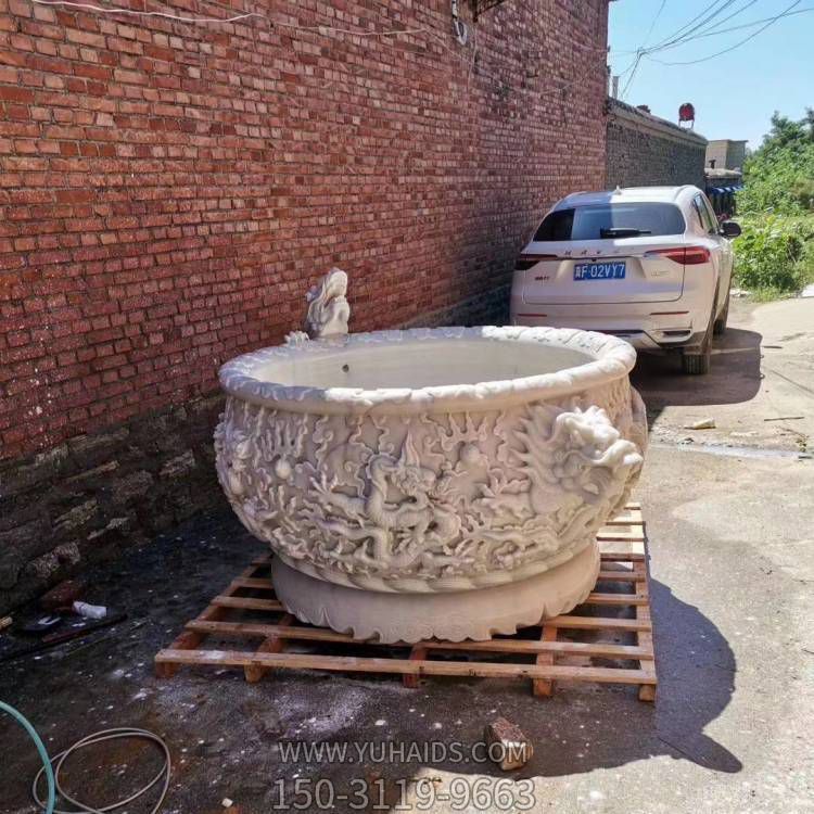 大理石石雕户外园林景观浮雕博鱼网页版