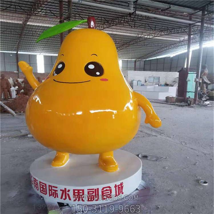 水果乐园玻璃钢卡通梨博鱼网页版