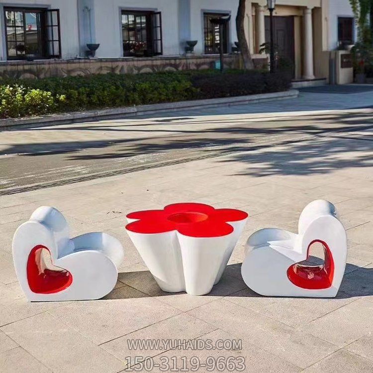 商场景区不锈钢彩绘创意卡通座椅博鱼网页版