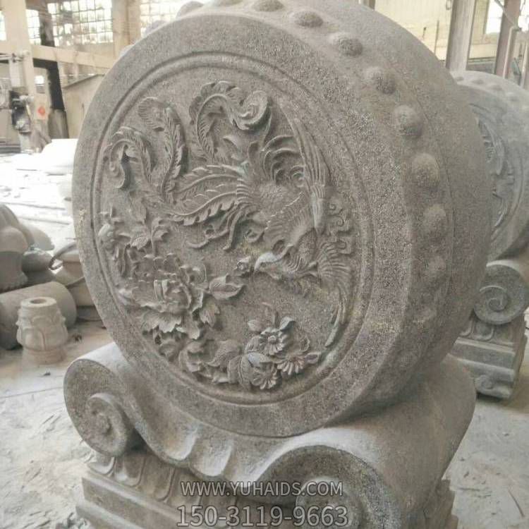 抱鼓石庭院酒店大理石石雕摆件博鱼网页版