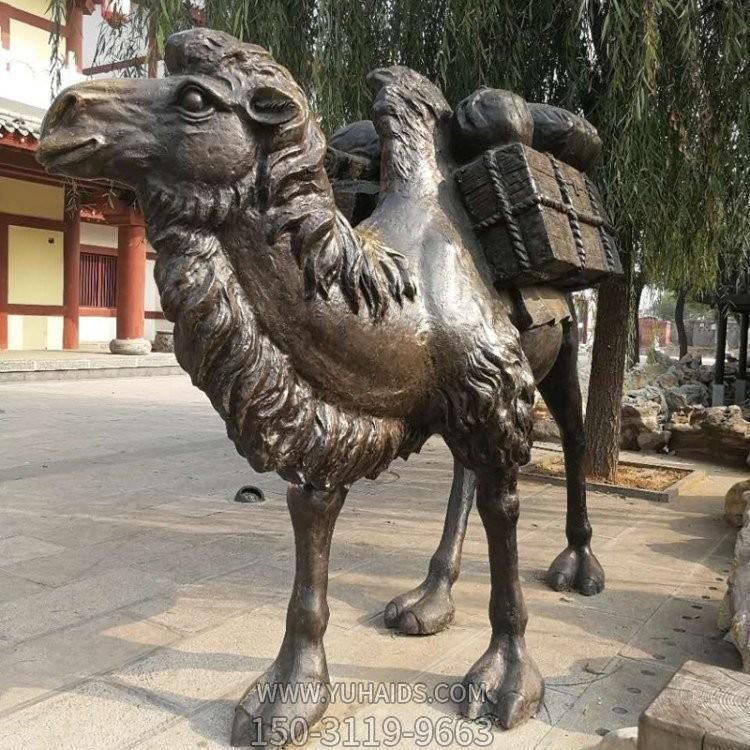 园林广场大型动物景观铜雕骆驼博鱼网页版