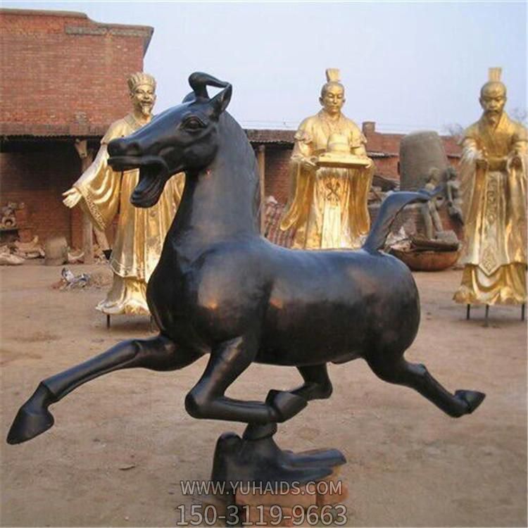 玻璃钢仿铜户外城市街道动物景观马博鱼网页版