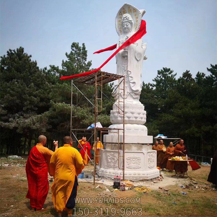 大理石石雕景区大型观音博鱼网页版