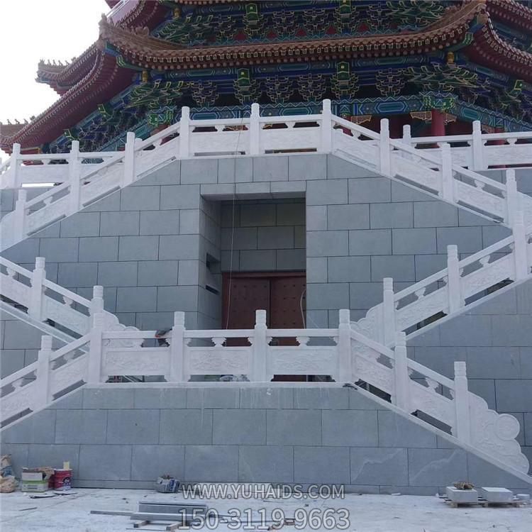 景点仿古建筑安装汉白玉栏板楼梯扶手博鱼网页版