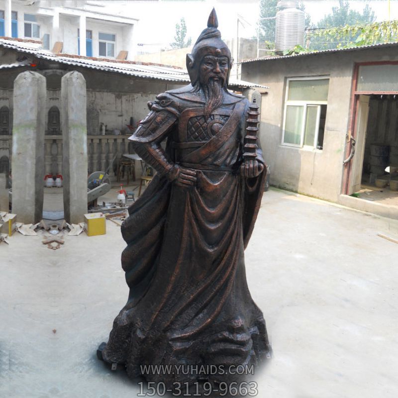 战神托塔天王李靖玻璃钢铸铜博鱼网页版
