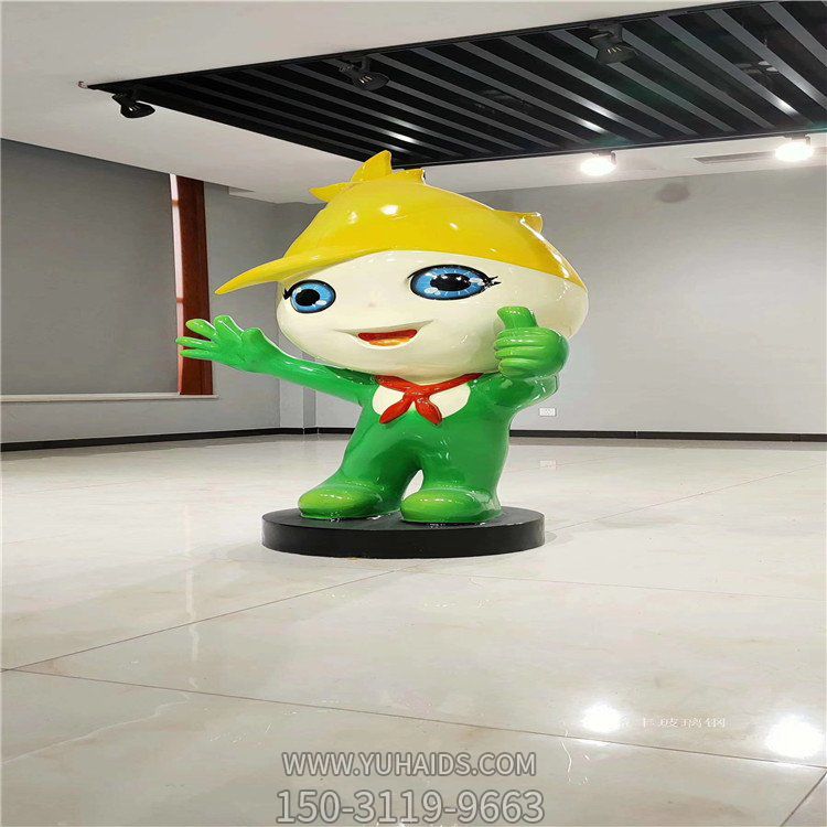 商场户外园林景观玻璃钢卡通公仔博鱼网页版