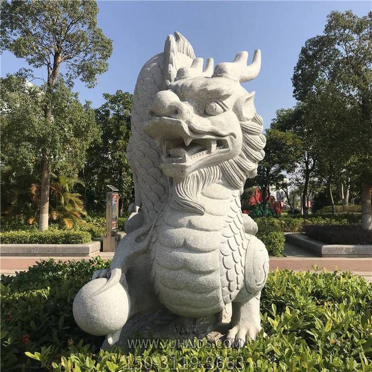 公园广场芝麻白十二生肖动物石雕博鱼网页版