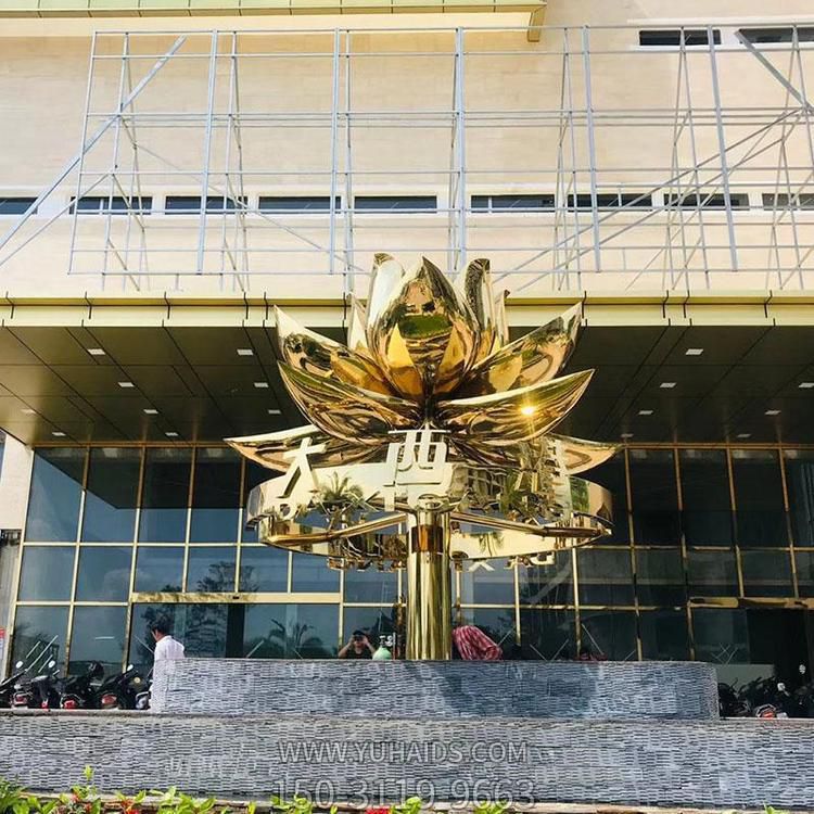 不锈钢景观大型酒店门口莲花博鱼网页版