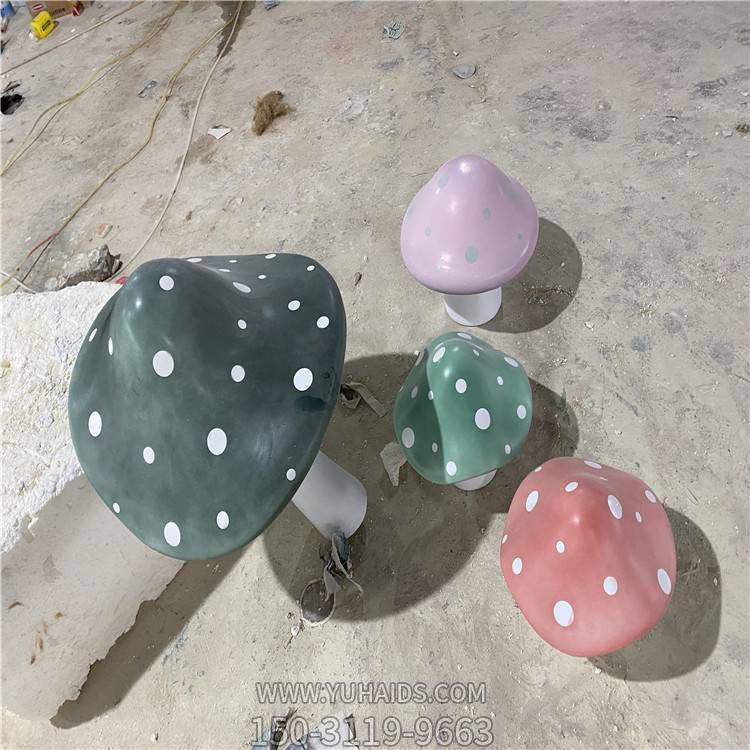 公园玻璃钢卡通蘑菇博鱼网页版