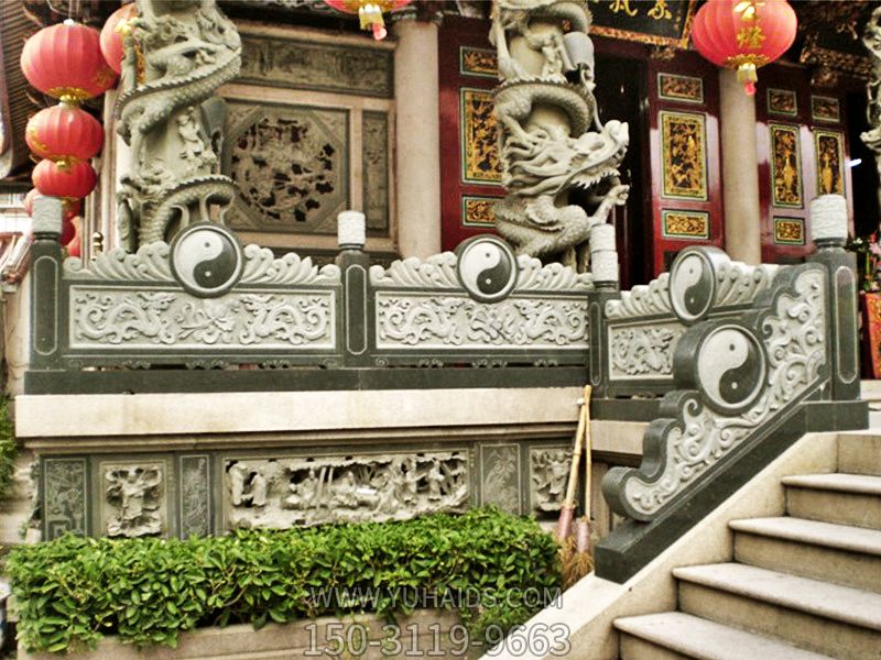道观寺院仿古青石扶手栏杆博鱼网页版