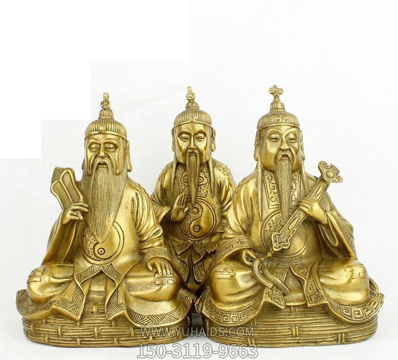 寺庙铜雕摆件三清祖师博鱼网页版
