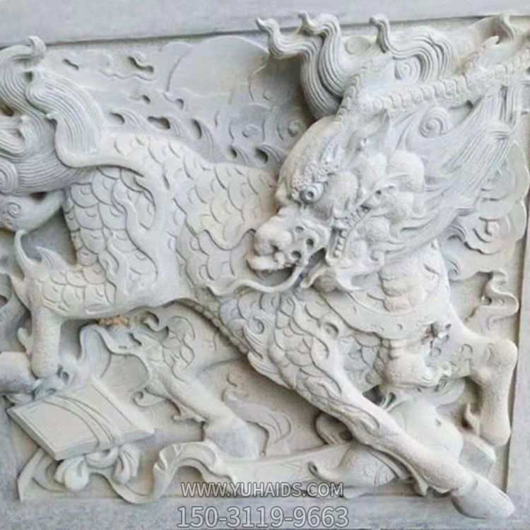 景区大理石浮雕麒麟壁画博鱼网页版