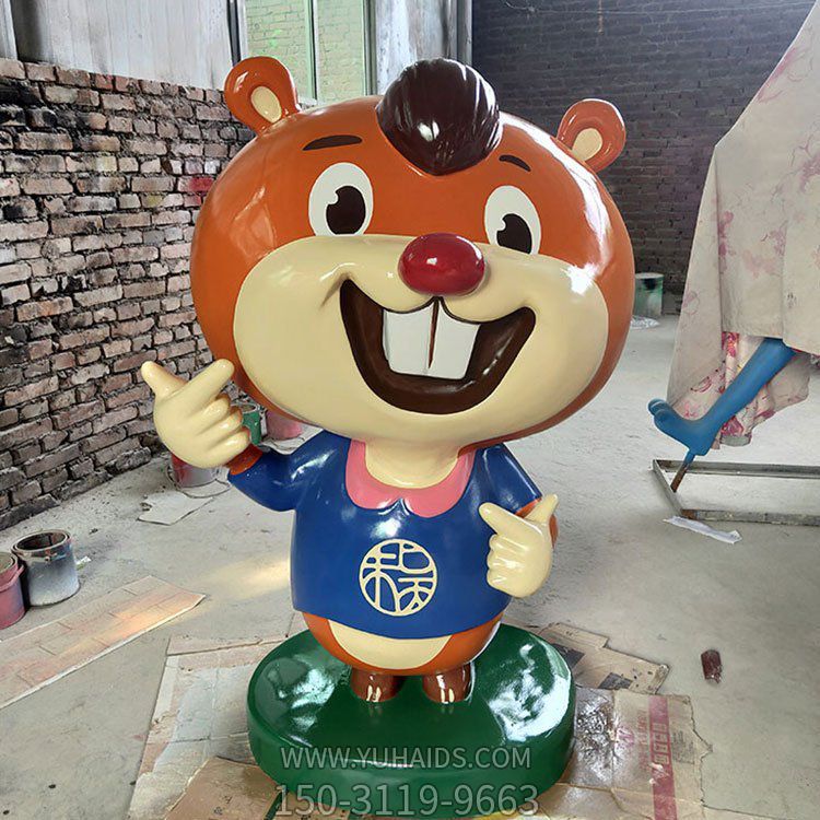 玻璃钢卡通户外园林景观动物摆件博鱼网页版