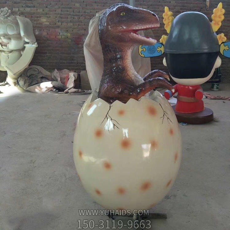 玻璃钢恐龙蛋侏罗纪主题公园装饰摆件博鱼网页版