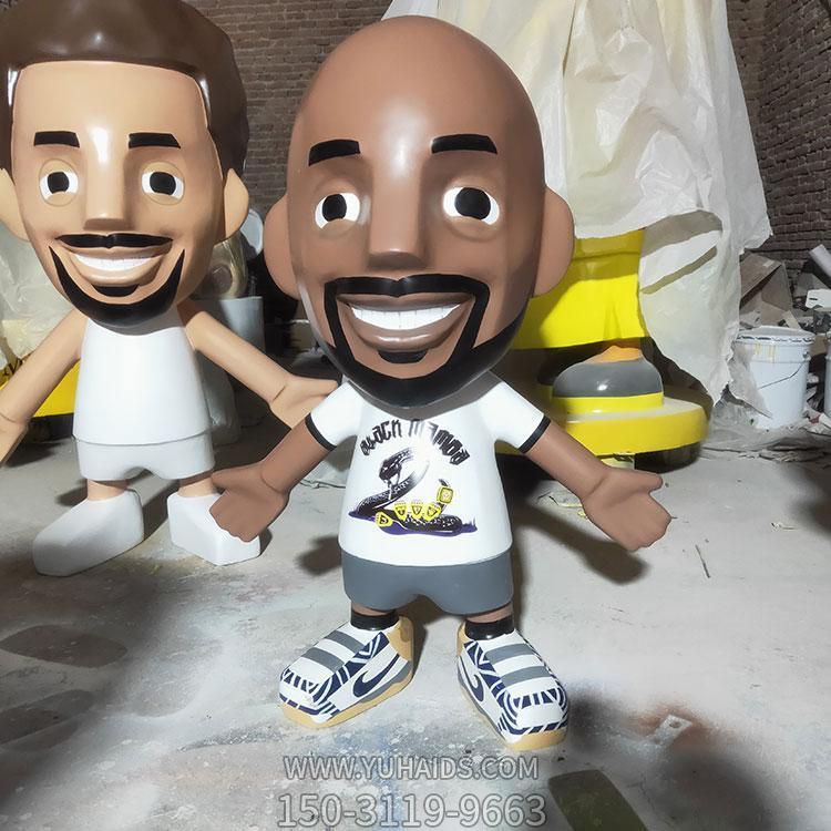 商场电影院玻璃钢卡通体育明星博鱼网页版