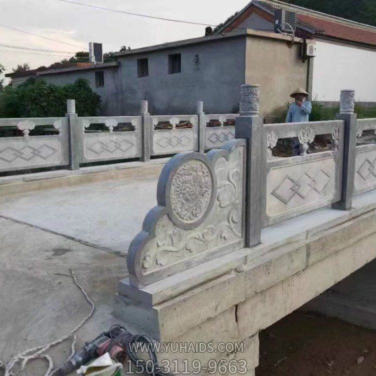 户外河道农场景观大理石石雕护栏博鱼网页版