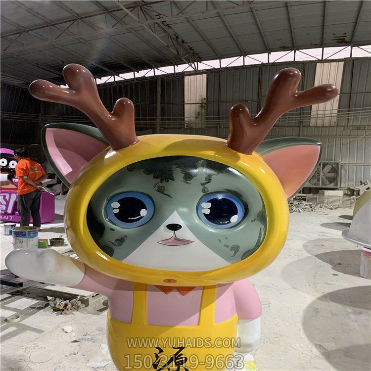 玻璃钢卡通商场饭店美陈摆件博鱼网页版