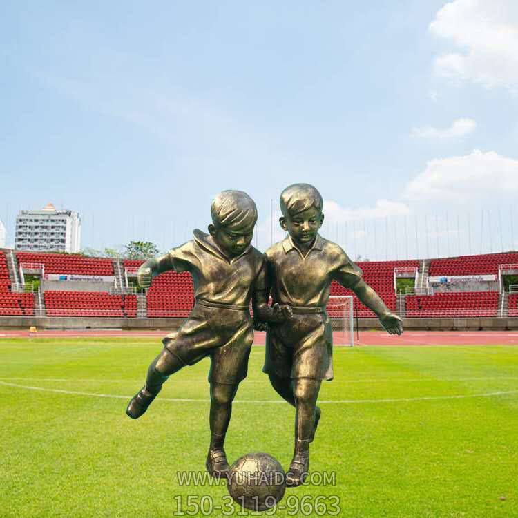玻璃钢仿铜人博鱼网页版 公园学校古铜人物博鱼网页版