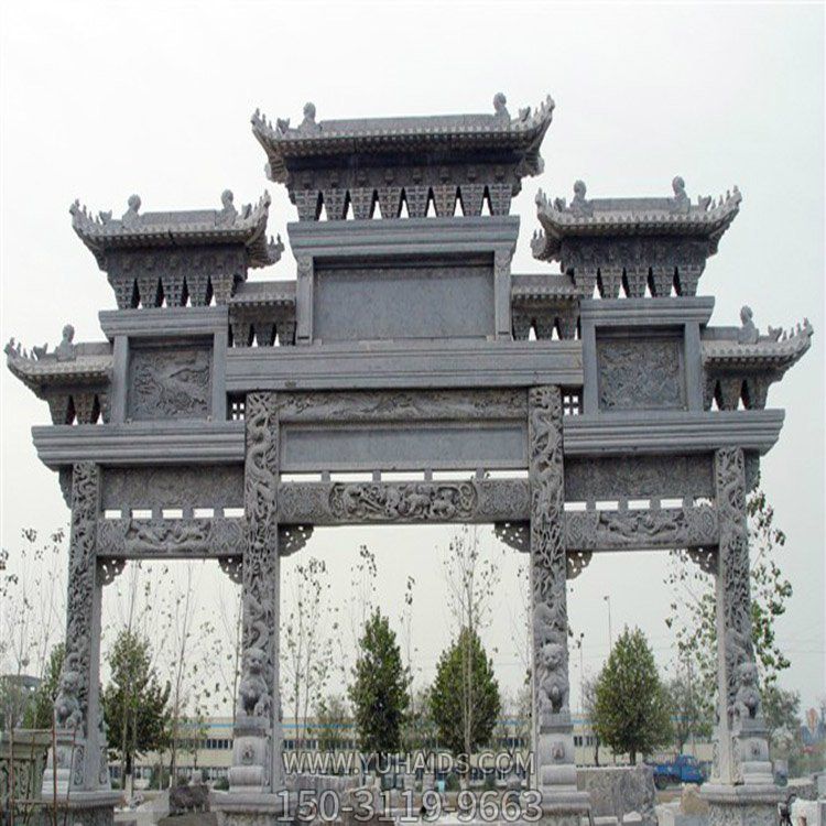 景区户外大型中式牌坊博鱼网页版