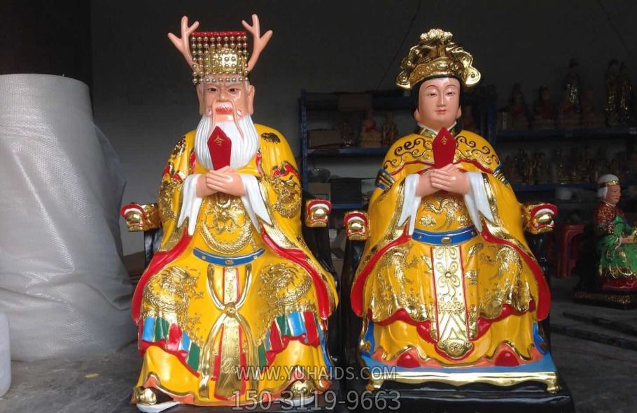 寺庙景区大型玻璃钢彩绘神佛龙母龙王博鱼网页版