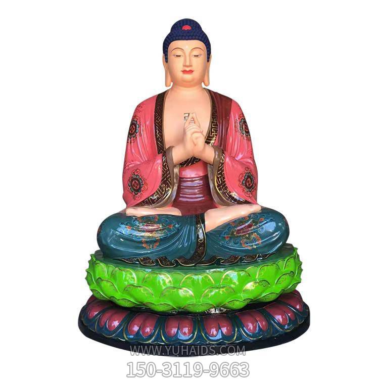 彩绘玻璃钢寺庙家居供奉神佛博鱼网页版