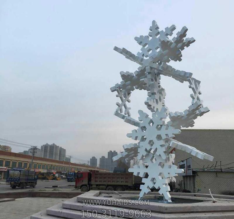 花园城市景观雪花榕不锈钢树博鱼网页版