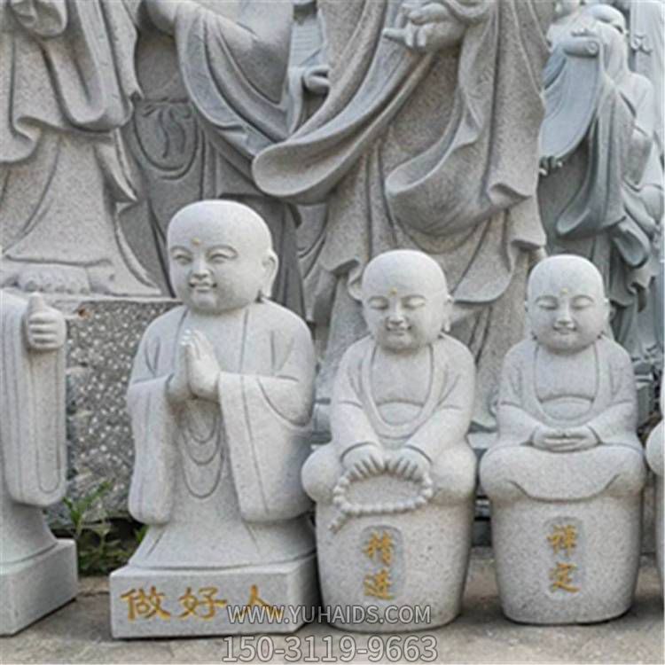 花岗岩石雕寺庙小沙弥博鱼网页版