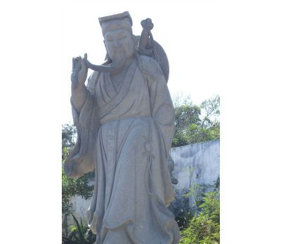 户外景区大理石石雕摸胡子的吕洞宾博鱼网页版