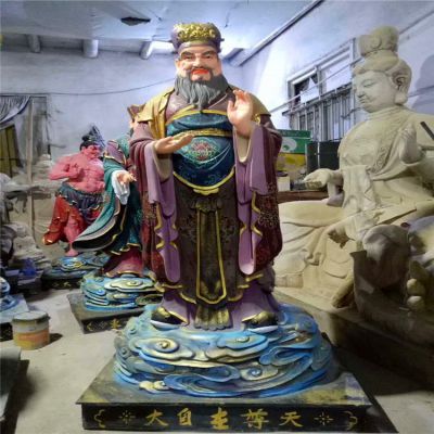 菩萨寺庙玻璃钢彩绘二十四诸天博鱼网页版