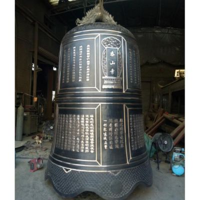 寺庙 大型铜雕祈福铜钟博鱼网页版