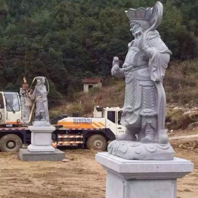 大理石石雕景区寺庙四大金刚博鱼网页版