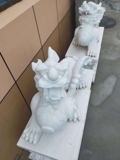 景区酒店招财石雕汉白玉貔貅博鱼网页版